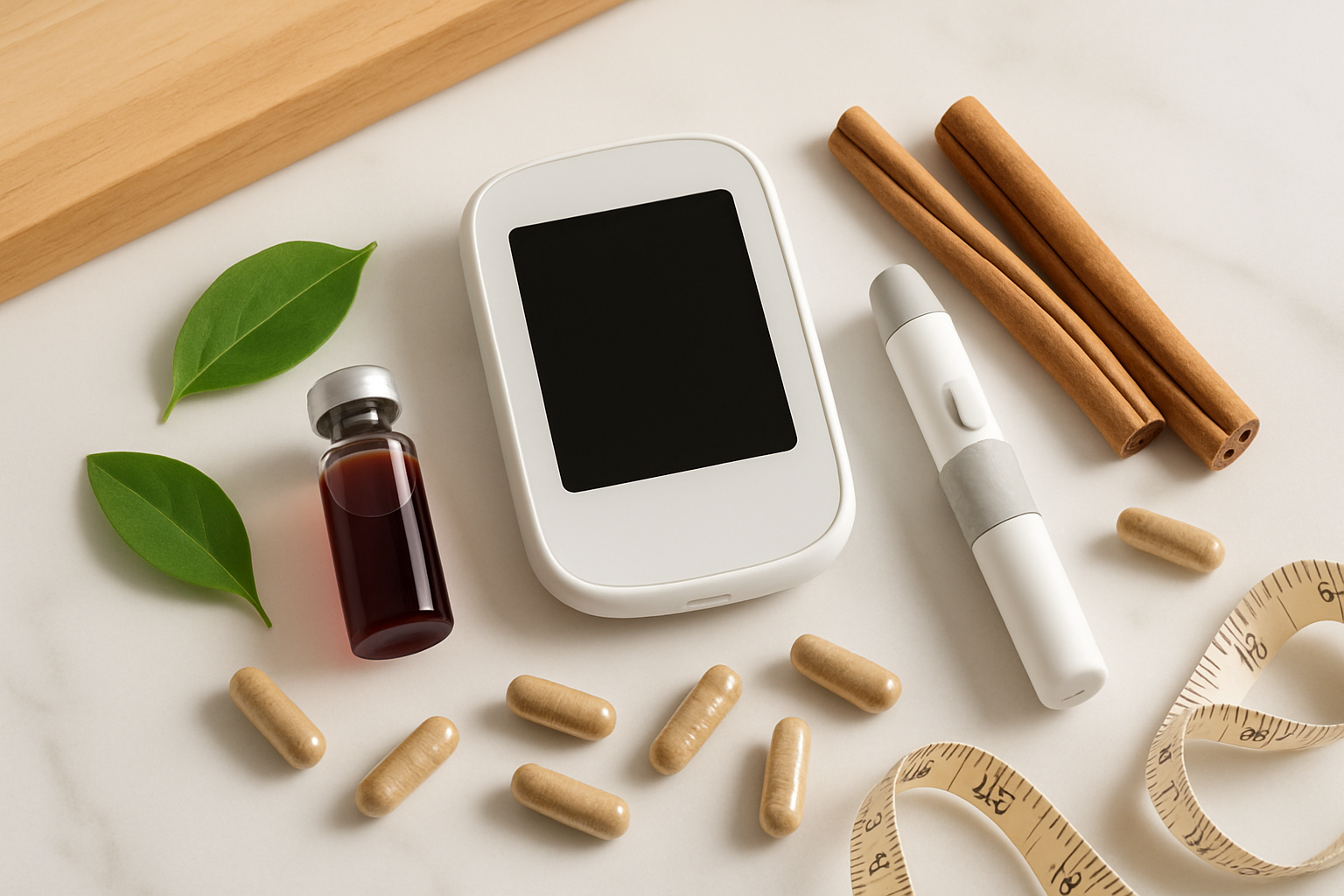 Laborbericht mit Nüchtern-Insulin und Blutzucker neben einem Taschenrechner: der HOMA-IR-Wert wird aus beiden Werten berechnet